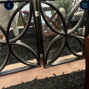 carved accent mirrors